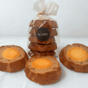 Orange Cinnamon Shortbread Cookie Bag of 5