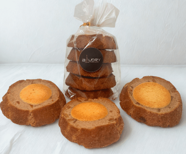 Orange Cinnamon Shortbread Cookie Bag of 5