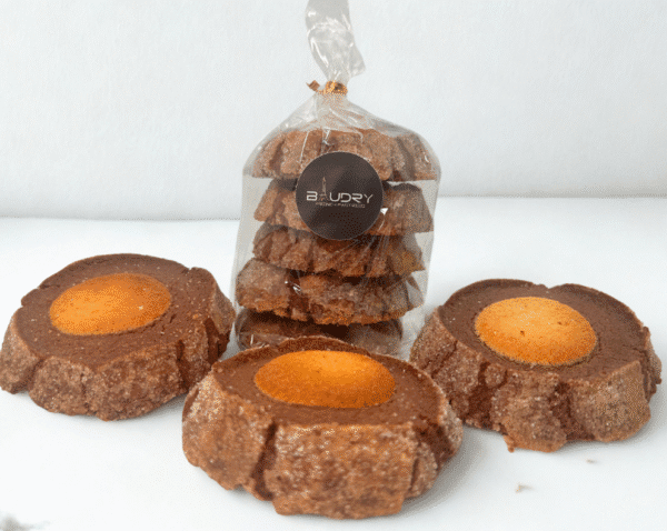 Chocolate Shortbread Cookies Bag of 5