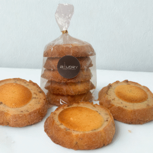 Lemon Lavender Shortbread Cookies