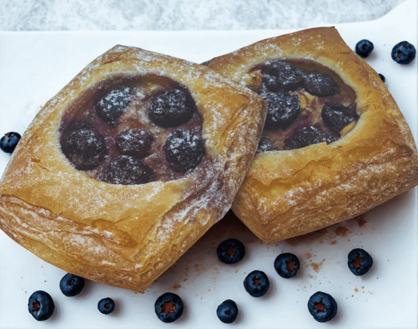 Blueberry Croissant Box of 4